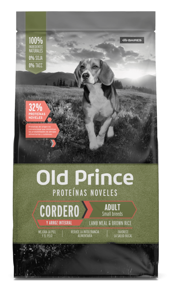 Old Prince Proteínas Noveles Adultos Razas Pequeñas Cordero y Arroz Integral